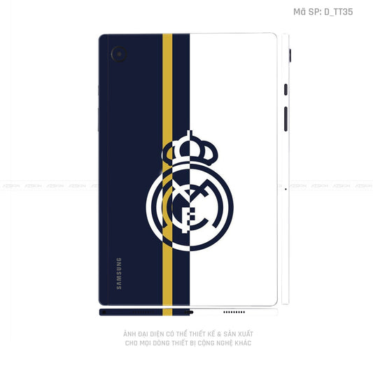 Dán Skin Galaxy Tab A Series Hình Real Madrid | D_TT35