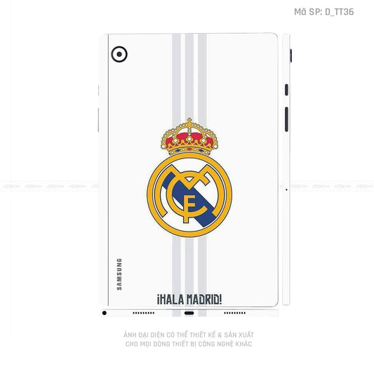 Dán Skin Galaxy Tab A Series Hình Real Madrid | D_TT36