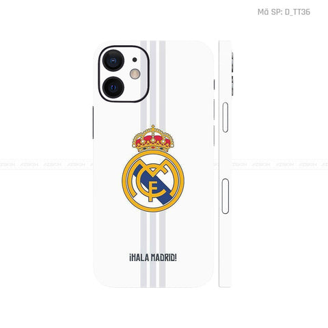 Dán Skin IPhone 12 Series Hình Real Madrid | D_TT36