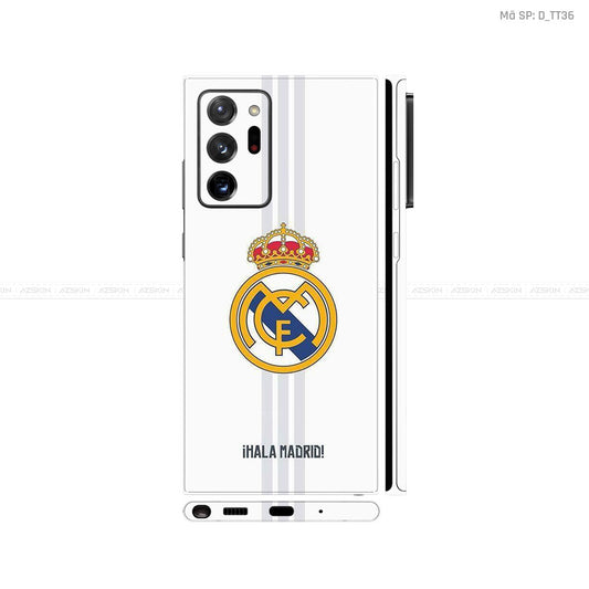Dán Skin Galaxy Note 20 Series Hình Thể Thao Real Madrid | D_TT36