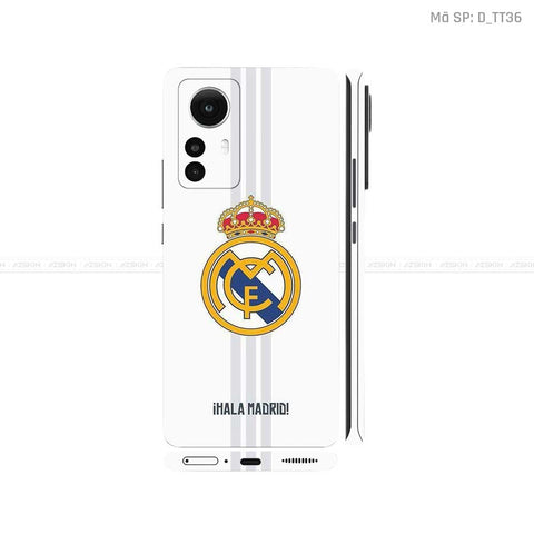 Dán Skin Xiaomi 12 Series Hình CLB Bóng Đá | D_TT36