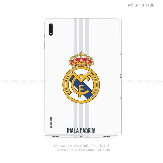 Dán Skin Galaxy Tab S7 Series Hình Real Madrid | D_TT36