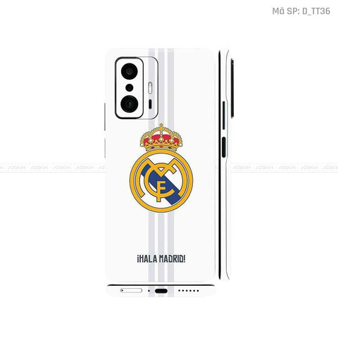 Dán Skin Xiaomi 11 Series Hình CLB Bóng Đá | D_TT36