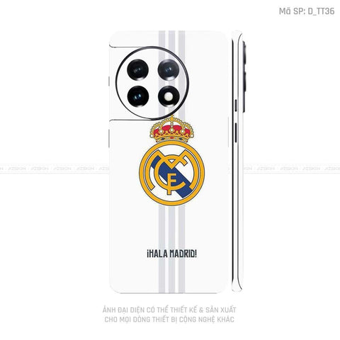 Dán Skin Oneplus Ace Series Hình Real Madrid | D_TT36