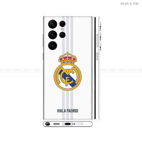 Dán Skin Galaxy S22 Series Hình Real Madrid | D_TT36