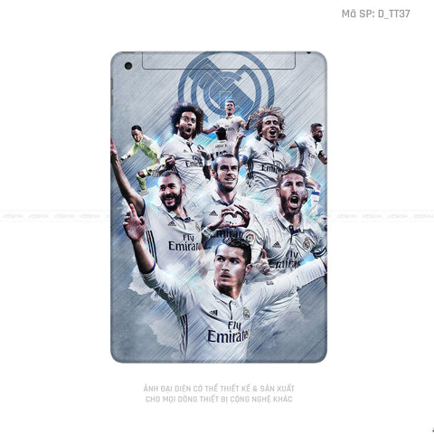 Dán Skin IPad Gen Series Hình Real | D_TT37