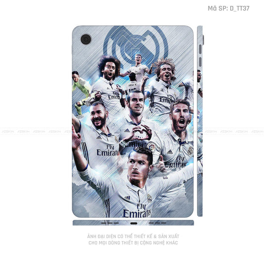 Dán Skin Máy Tính Bảng Oppo Pad Series Hình CLB Real Madrid | D_TT37