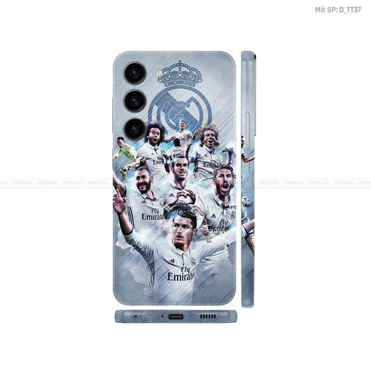 Dán Skin Galaxy S23 Series Hình Real Madrid | D_TT37