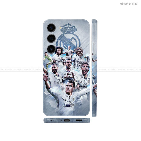 Dán Skin Galaxy S23 Series Hình Real Madrid | D_TT37