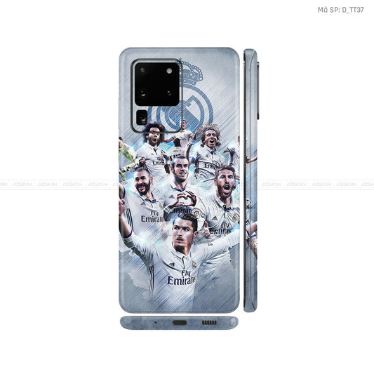 Dán Skin Galaxy S20 Series Hình Thể Thao Real Madrid | D_TT37