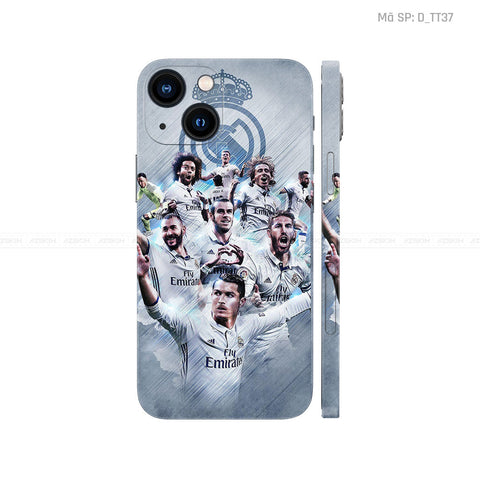 Dán Skin IPhone 13 Series Hình Real Madrid | D_TT37