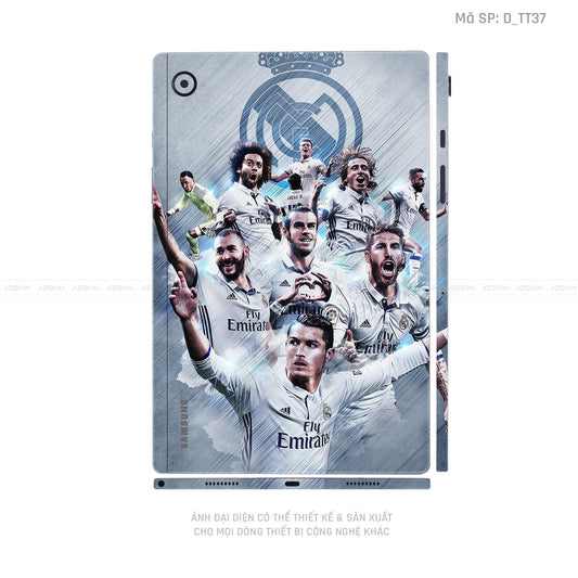 Dán Skin Galaxy Tab A Series Hình Real Madrid | D_TT37