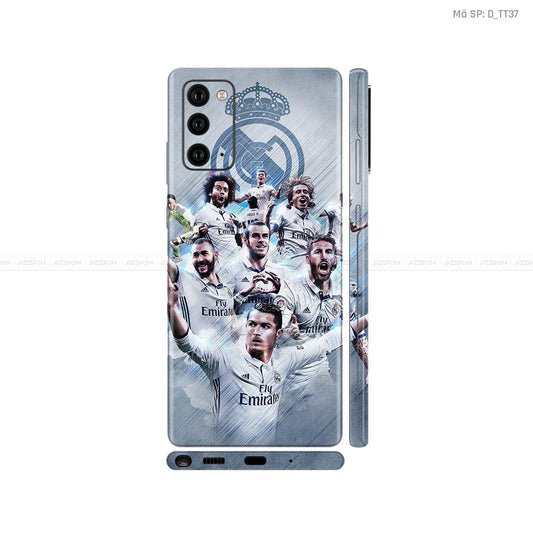 Dán Skin Galaxy Note 20 Series Hình Thể Thao Real Madrid | D_TT37