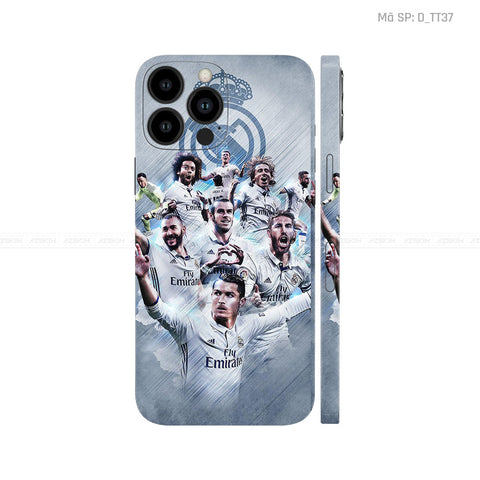 Dán Skin IPhone 13 Series Hình Real Madrid | D_TT37