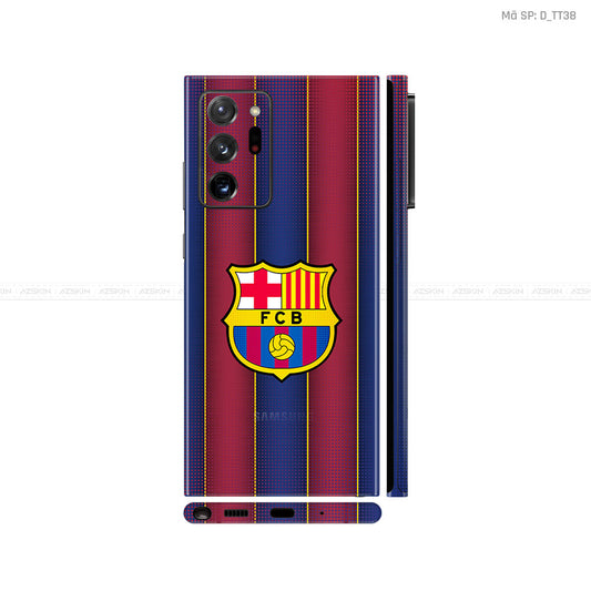Dán Skin Galaxy Note 20 Series Hình Thể Thao Barcelona | D_TT38
