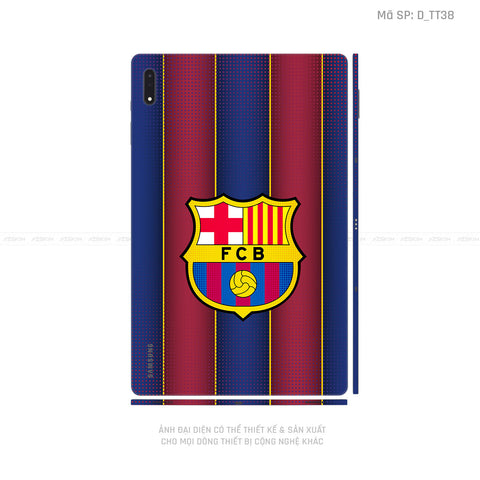 Dán Skin Galaxy Tab S9 Series Hình CLB Barcelona | D_TT38