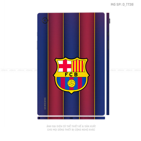 Dán Skin Galaxy Tab A Series Hình Barcelona | D_TT38