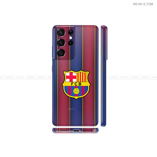 Dán Skin FC Barca Cho Galaxy S21 Series| D_TT38