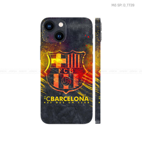 Dán Skin IPhone 13 Series Hình Barcelona | D_TT39