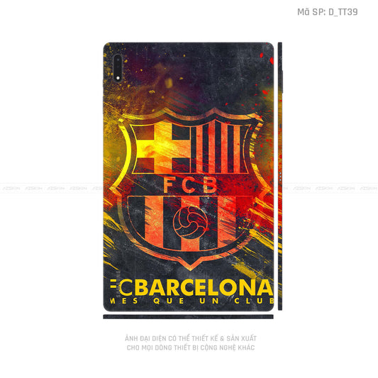 Dán Skin Galaxy Tab S8 Series Hình Barcelona | D_TT39