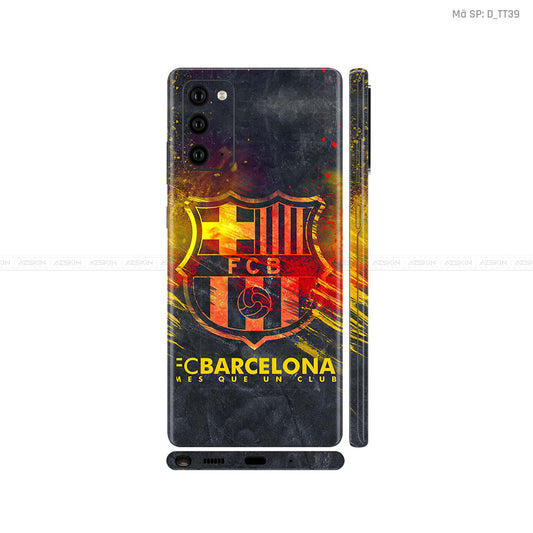 Dán Skin Galaxy Note 20 Series Hình Thể Thao Barcelona | D_TT39
