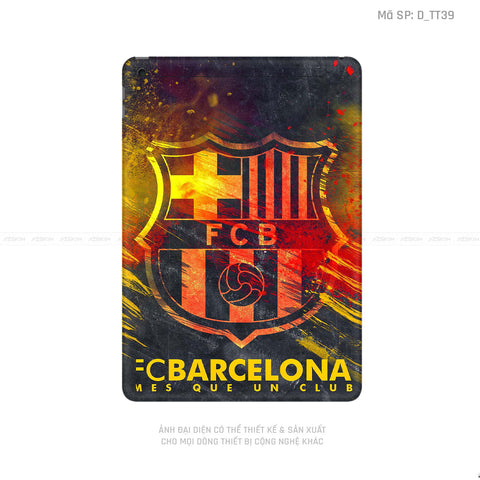 Dán Skin IPad Gen Series Hình FC Barca l | D_TT39