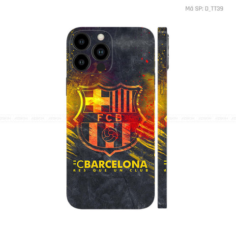 Dán Skin IPhone 13 Series Hình Barcelona | D_TT39