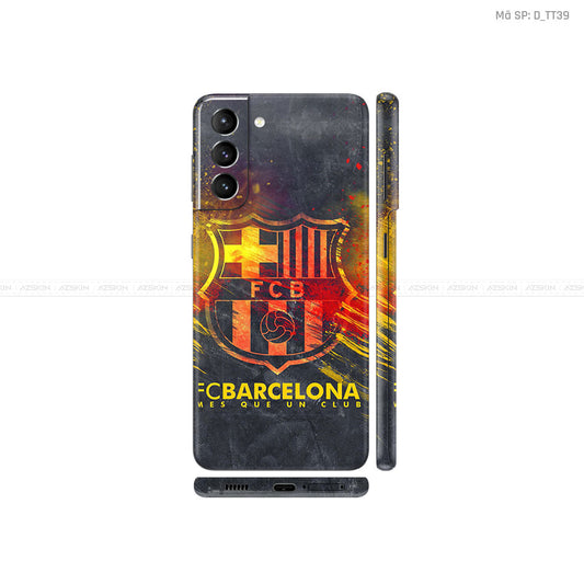 Dán Skin FC Barca Cho Galaxy S21 Series | D_TT39