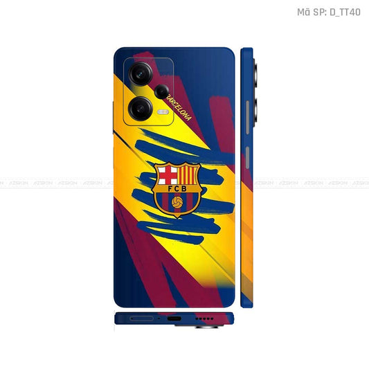 Dán Skin Xiaomi Redmi Note 12 Series Hình CLB Bóng Đá | D_TT40