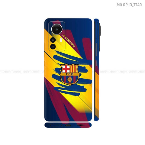 Dán Skin Xiaomi 12 Series Hình CLB Bóng Đá | D_TT40