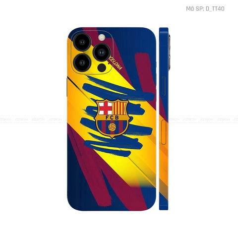 Dán Skin IPhone 13 Series Hình Barcelona | D_TT40