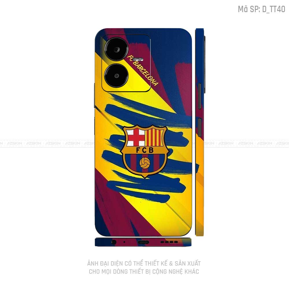 Dán Skin Vivo Y Series Hình Barcelona | D_TT40