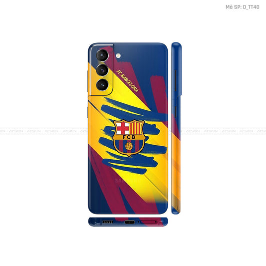Dán Skin FC Barca Cho Galaxy S21 Series | D_TT40