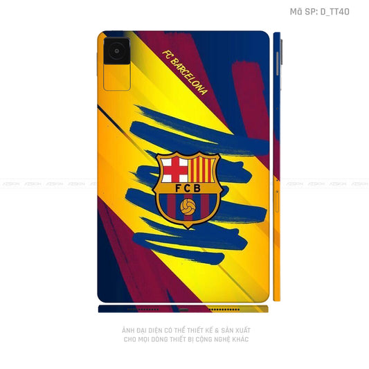 Dán Skin Máy Tính Bảng Xiaomi Mipad Hình FC Barce | D_TT40