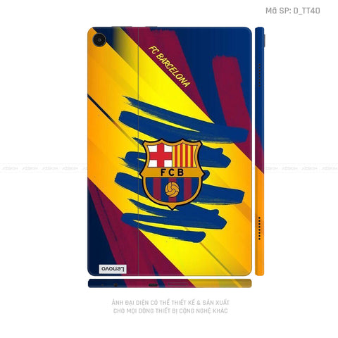 Dán Skin Máy Tính Bảng Lenovo Pad Series Hình CLB Barcelona | D_TT40
