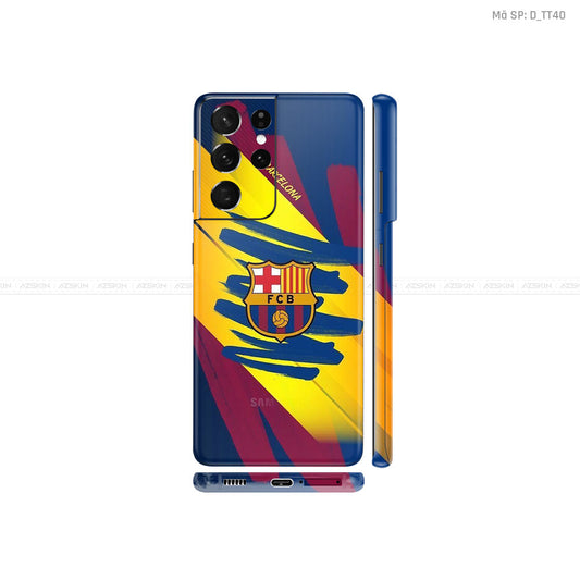 Dán Skin FC Barca Cho Galaxy S21 Series | D_TT40