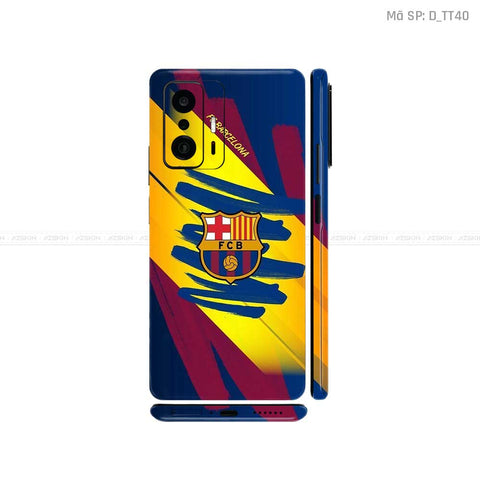 Dán Skin Xiaomi 11 Series Hình CLB Bóng Đá | D_TT40