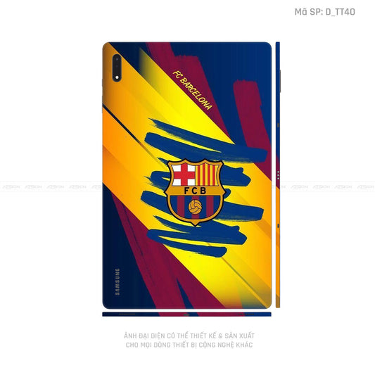 Dán Skin Galaxy Tab S7 Series Hình Barcelona | D_TT40