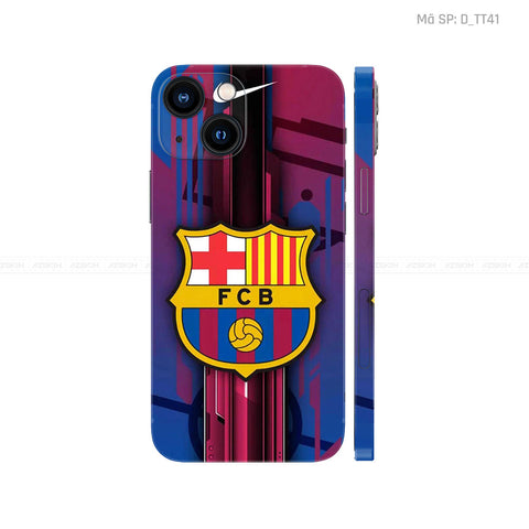 Dán Skin IPhone 13 Series Hình Barcelona | D_TT41