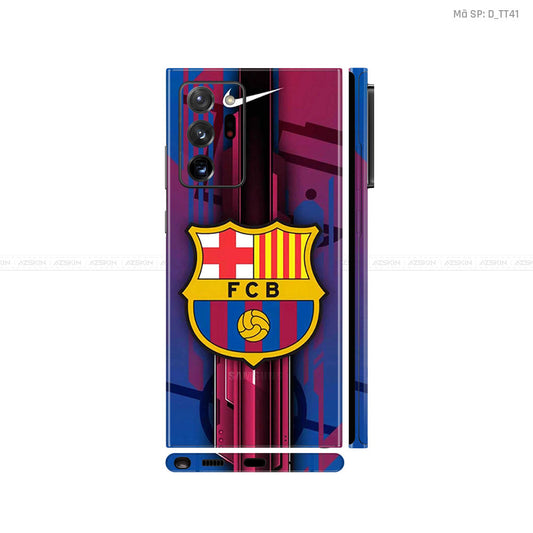Dán Skin Galaxy Note 20 Series Hình Thể Thao Barcelona | D_TT41