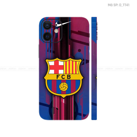 Dán Skin IPhone 12 Series Hình Barcelona | D_TT41