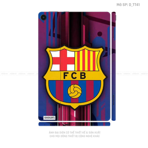 Dán Skin Máy Tính Bảng Lenovo Pad Series Hình CLB Barcelona | D_TT41