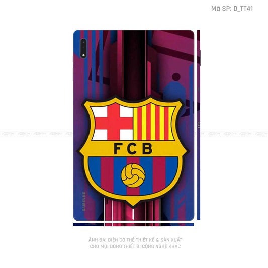 Dán Skin Galaxy Tab S8 Series Hình Barcelona | D_TT41