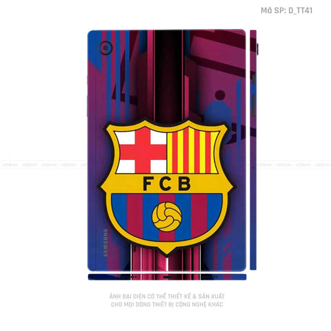 Dán Skin Galaxy Tab A Series Hình Barcelona | D_TT41