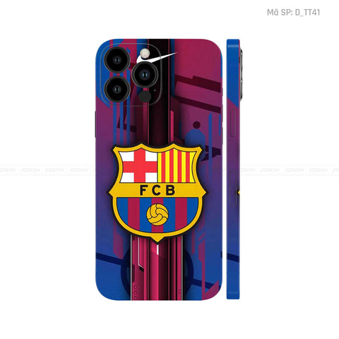 Dán Skin IPhone 13 Series Hình Barcelona | D_TT41