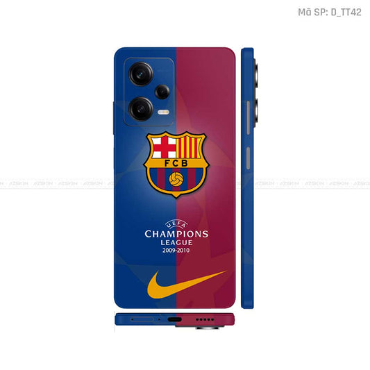 Dán Skin Xiaomi Redmi Note 12 Series Hình CLB Bóng Đá | D_TT42