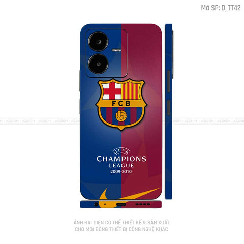 Dán Skin Vivo Y Series Hình Barcelona | D_TT42