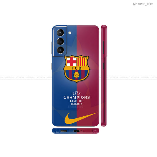 Dán Skin FC Barca Cho Galaxy S21 Series | D_TT42