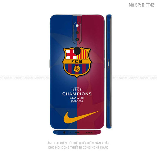 Miếng Dán Skin Điện Thoại OPPO F Series Hình Thể Thao | D_TT42