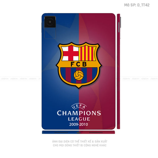 Dán Skin Máy Tính Bảng Xiaomi Mipad Hình FC Barce | D_TT42